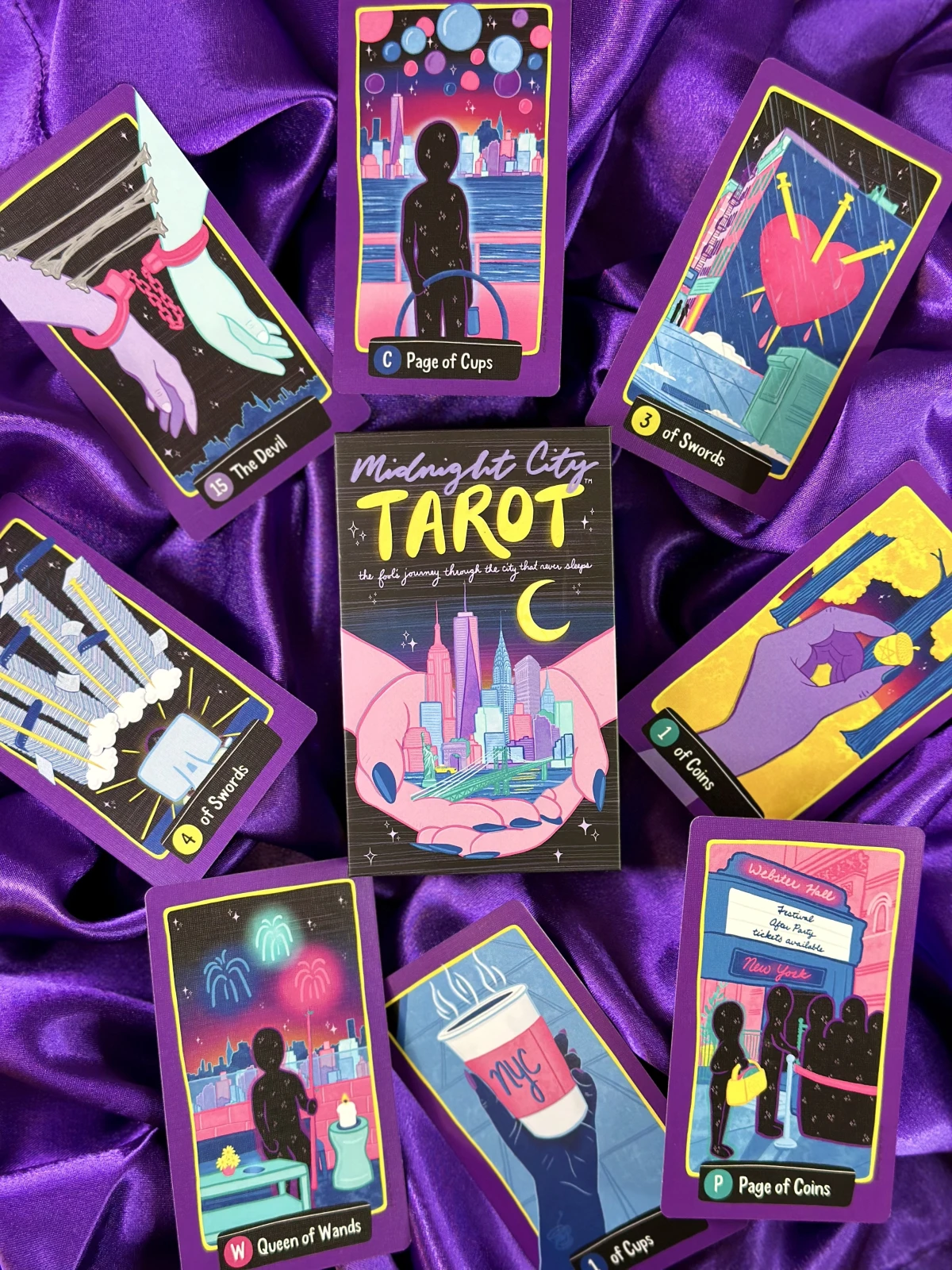 Midnight city tarot