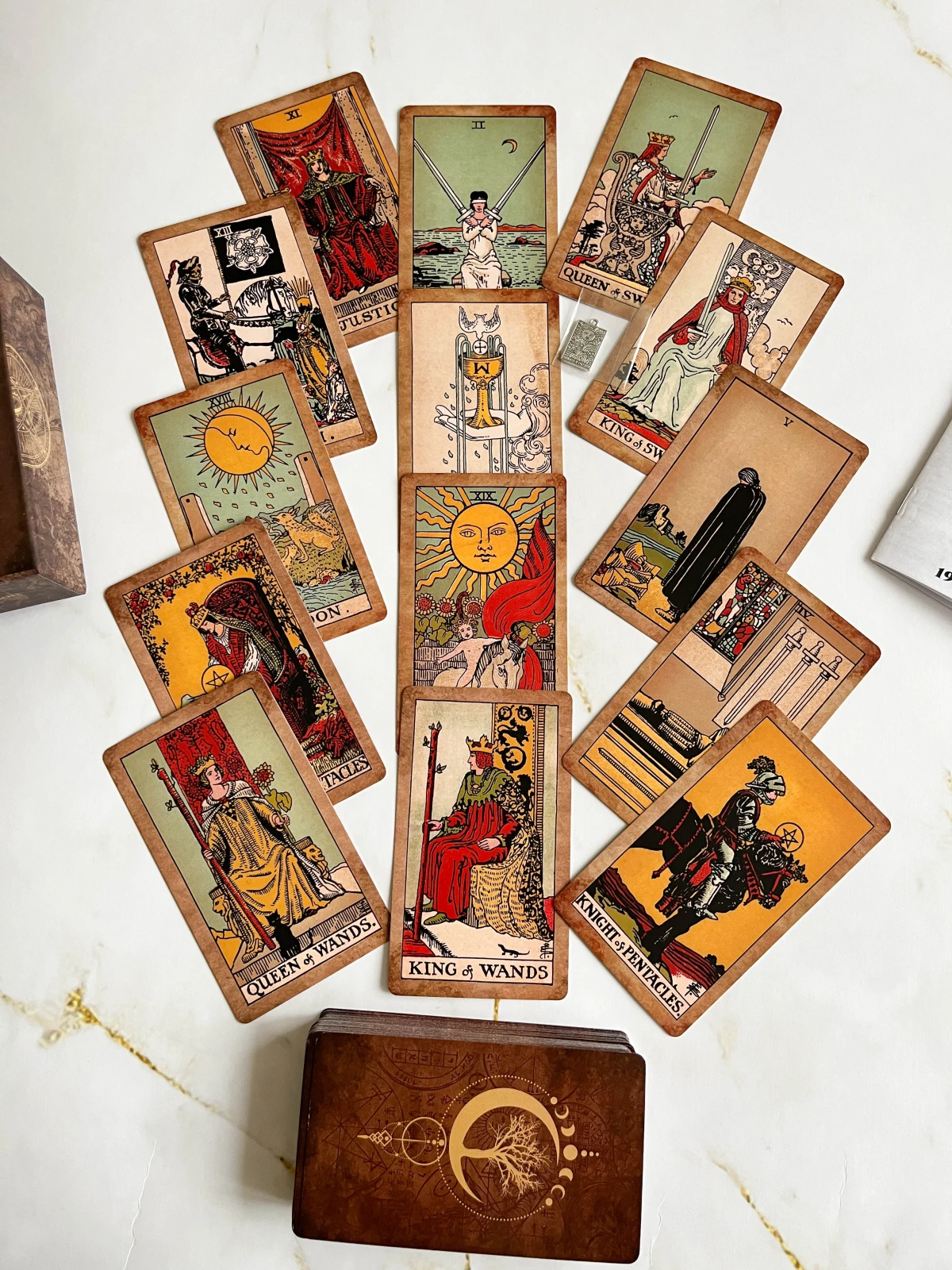 The Golden Classic Original Tarot | Золотая классика таро Уэйта