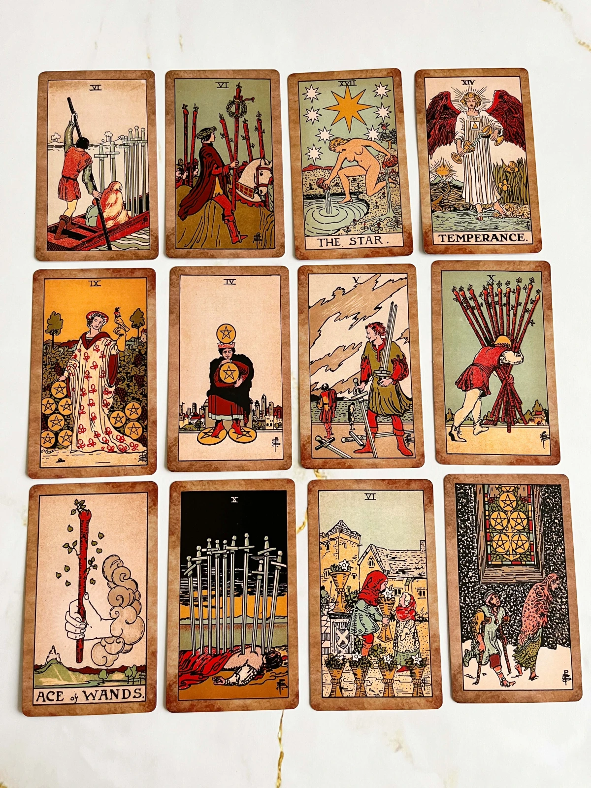 The Golden Classic Original Tarot | Золотая классика таро Уэйта